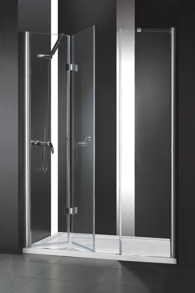 Душевая дверь Cezares ELENA-W-BS-13-80+40/40-C-Cr