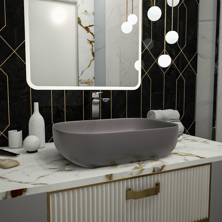 Раковина накладная Alpen Elegant ALP2450396 60 см