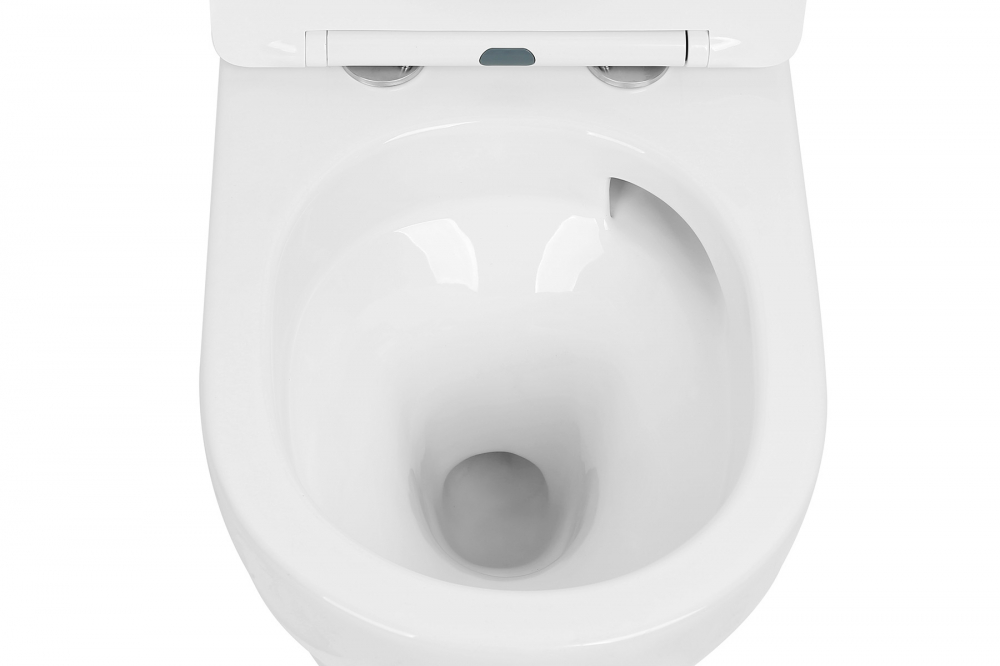 Унитаз Abber Bequem AC1100T подвесной белый, безободковый, смыв торнадо
