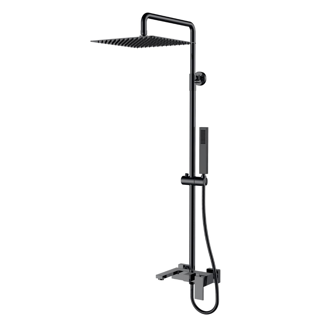 Стойка для душа Boheme QUBIC Shine Gun Metal 478-SGM