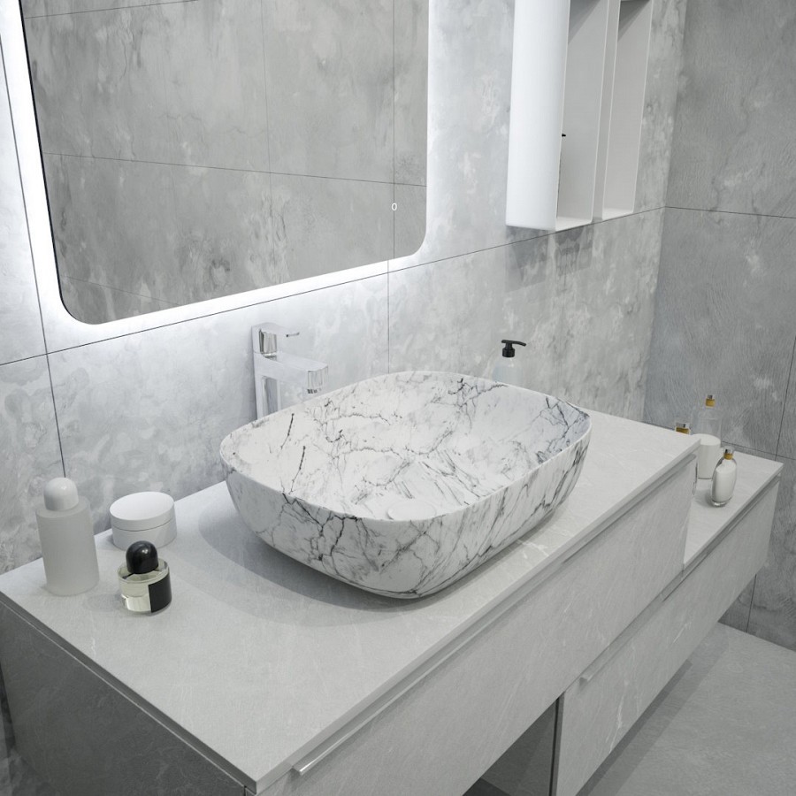 Раковина накладная Alpen Elegant ALP2450393 50 см