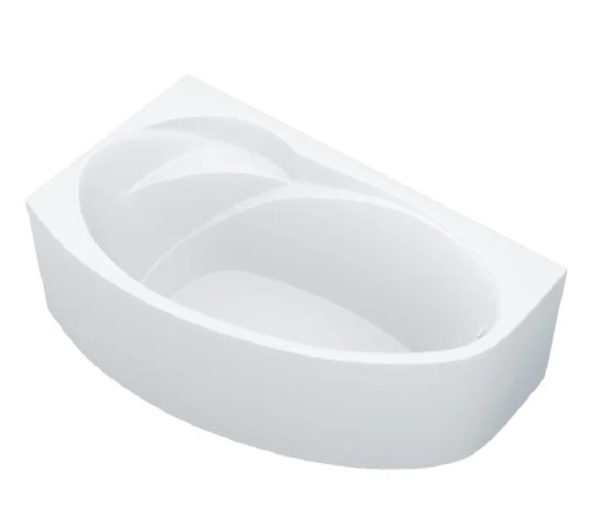 Ванна акриловая 1MarKa Julianna 150x90 см L Премиум