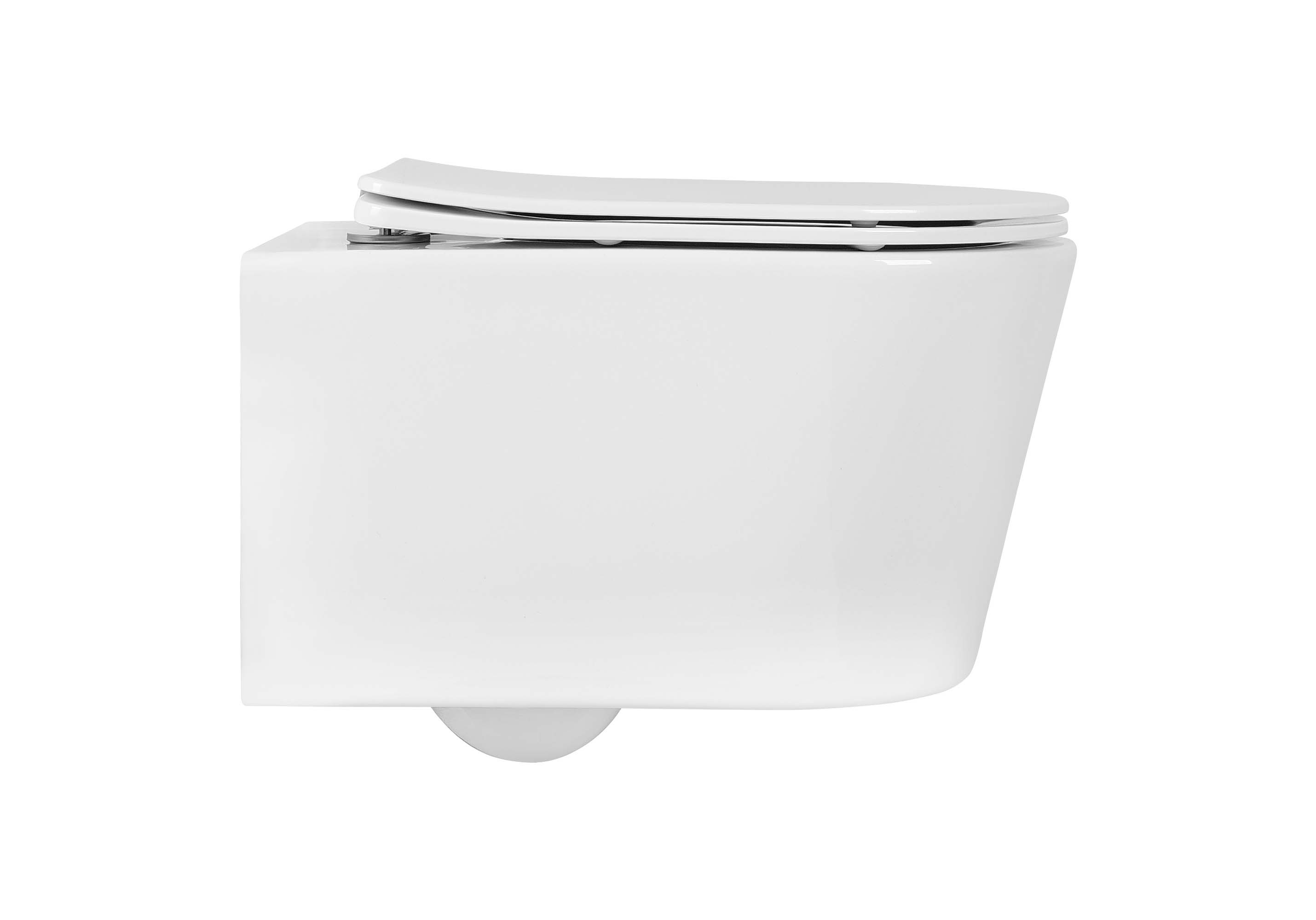 Унитаз подвесной безободковый Aquatek Оберон AQ1365T-00 с сиденьем Soft Close