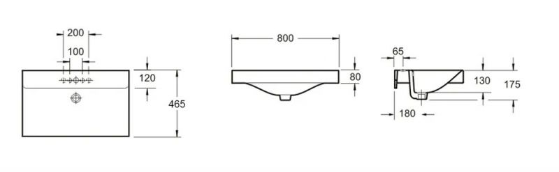 Встраиваемая раковина Lavinia Boho Bathroom Sink 33311013