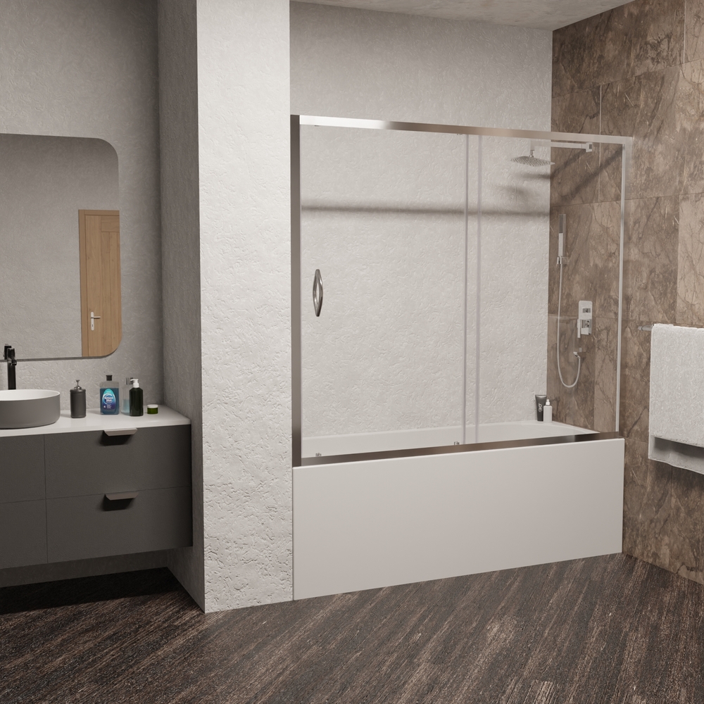 Шторка на ванну RGW SC-043 170х150