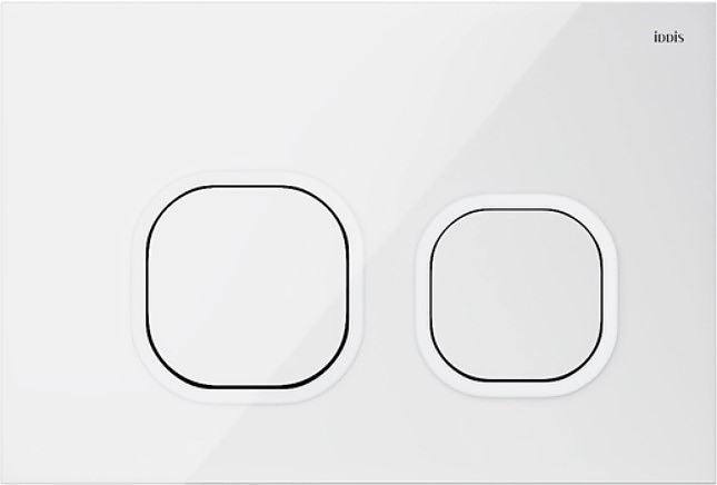 Кнопка смыва Iddis Uniglass UNG01GWi77