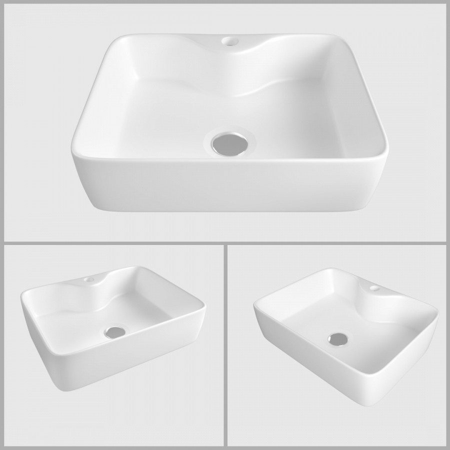 Раковина накладная Alpen Modern S ALP2450310 48 см
