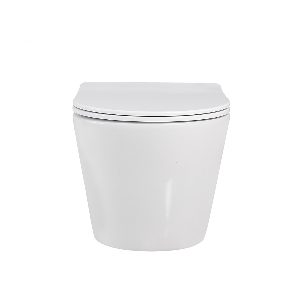 Унитаз Abber Bequem AC1102 подвесной белый, безободковый