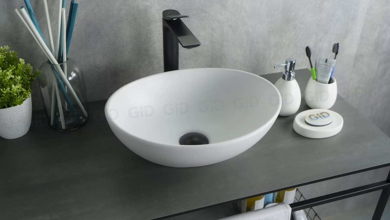 Раковина накладная Gid N900 41 см