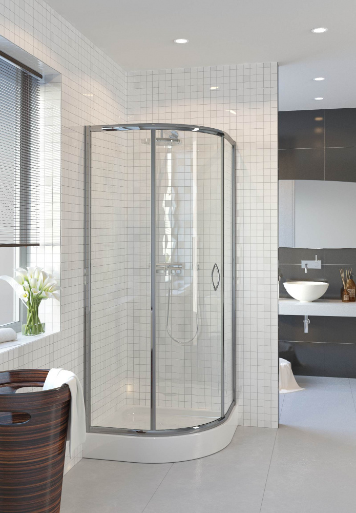 Душевая шторка ALPEN ALPINA Quadrant A370-80 80х80