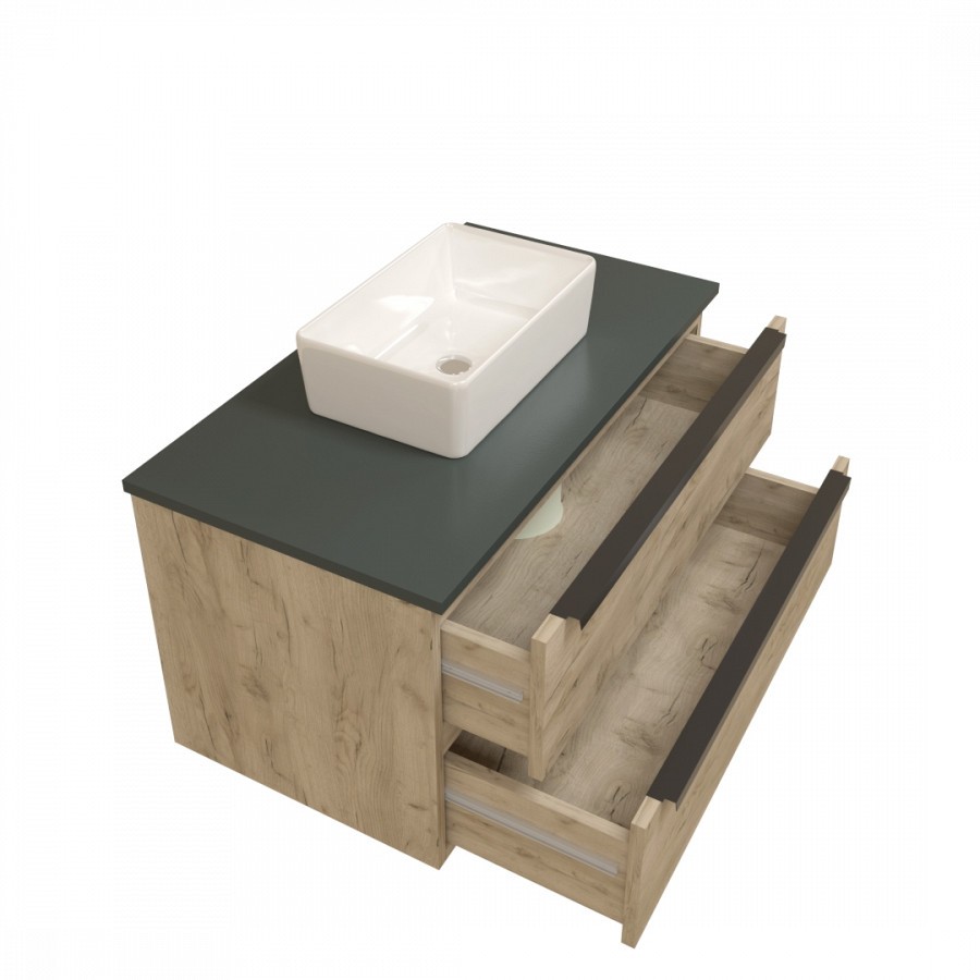 Раковина накладная Alpen Modern Mini ALP2450304 38 см