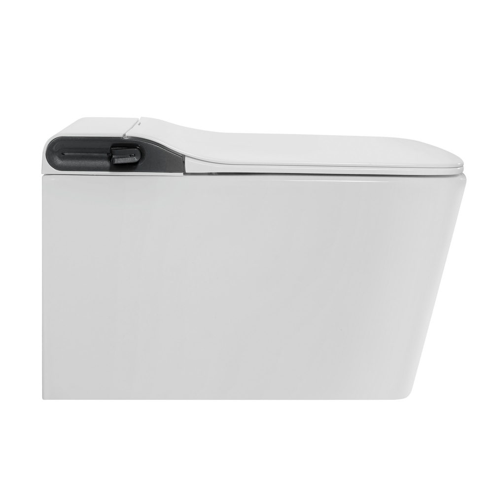 Электронный унитаз-биде Abber Rechteck AC1215S подвесной белый