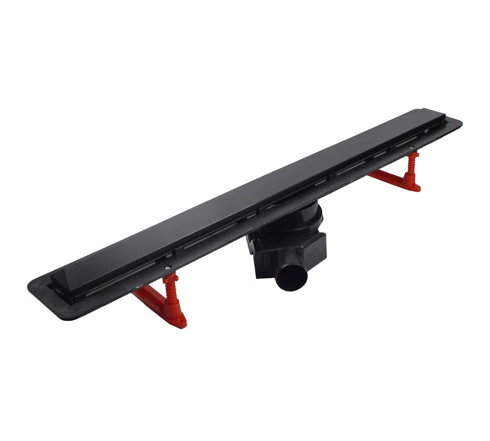 Душевой лоток Pestan Confluo Frameless Line black glass 750