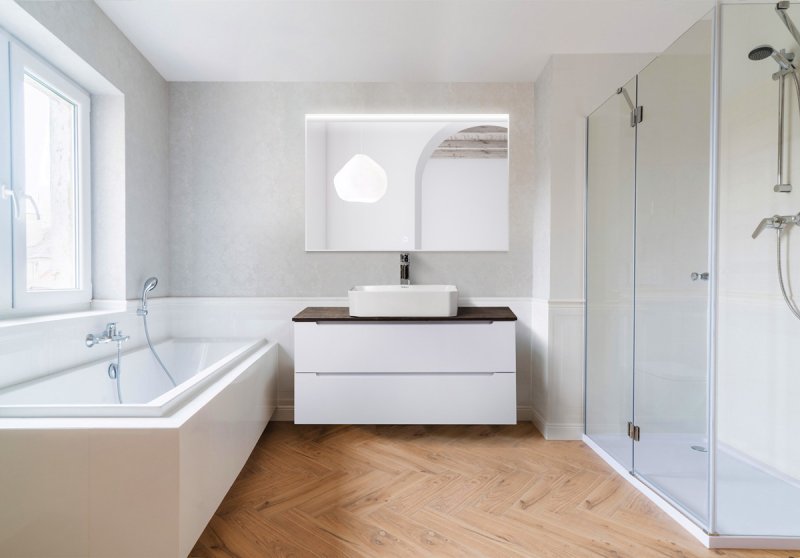 Зеркало BelBagno SPC-UNO 120х80 с сенсорным выключателем