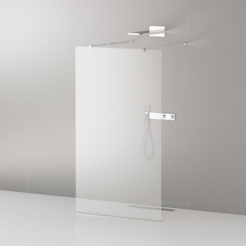 Душевая перегородка Cezares LIBERTA-L-2-120-C-Cr