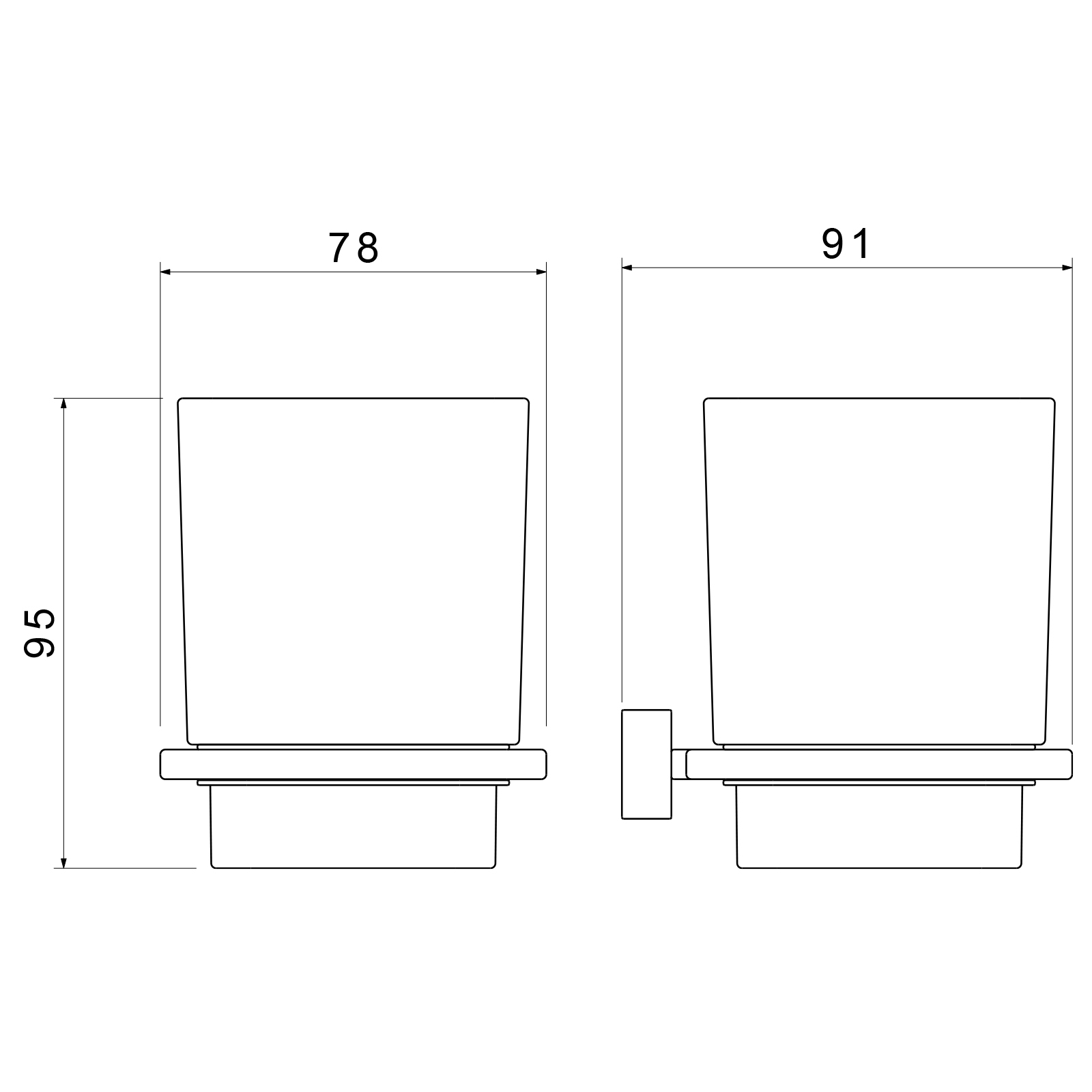 Стакан Timo Torne 43033/17