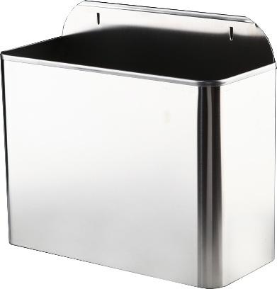 Контейнер для мусора на 11 литров настенный Nofer 14098.2.S