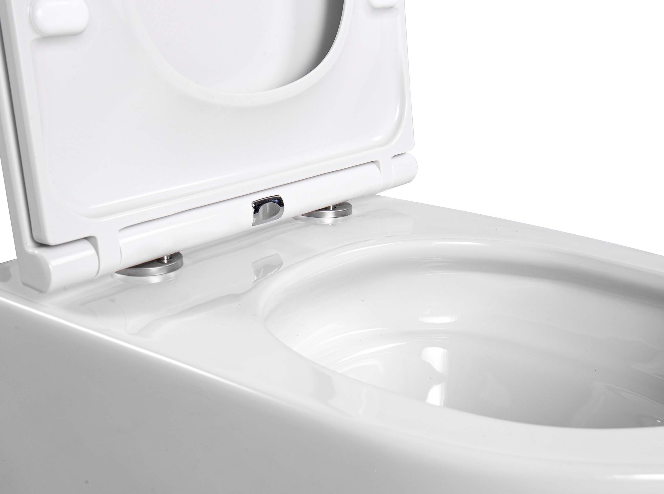 Унитаз подвесной безободковый Aquatek Вега AQ1904T-00 с сиденьем Soft Close