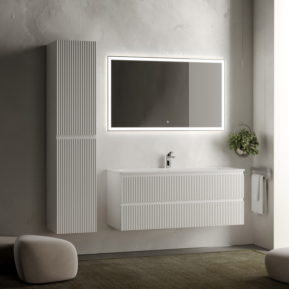 Тумба под раковину Sancos Snob R 120 см, Bianco