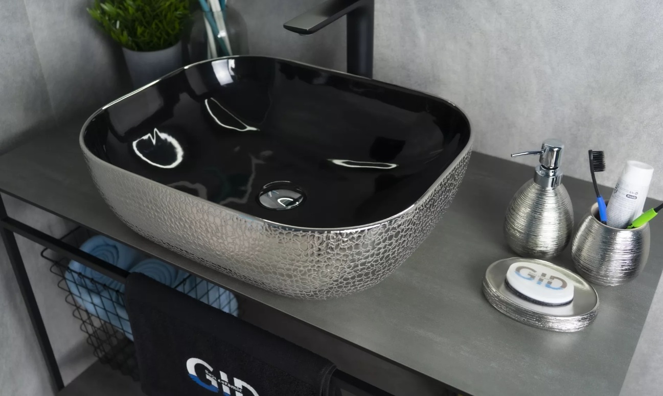 Раковина накладная Gid D1302h020 50 см