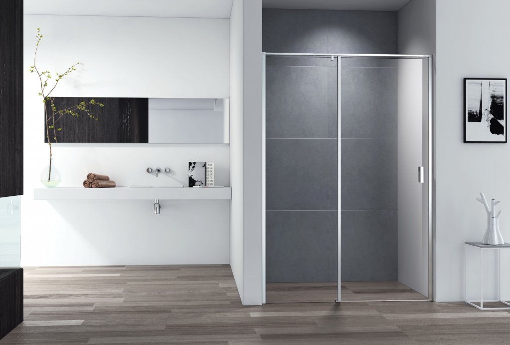 Душевая дверь Cezares URBAN-B-12 140х195 хром