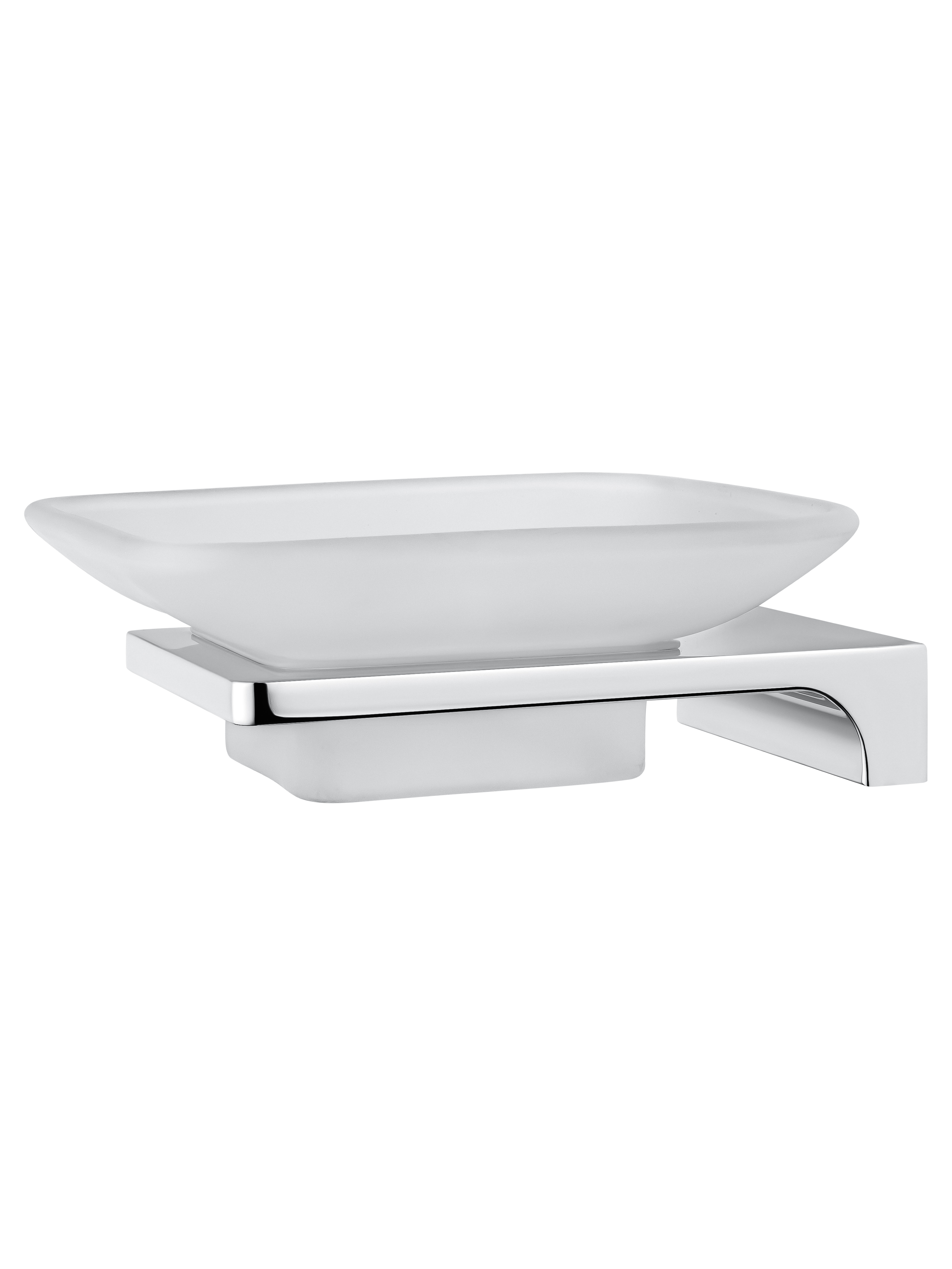 Мыльница с держателем WONZON & WOGHAND ECLIPSE, Хром WW-9122-CR