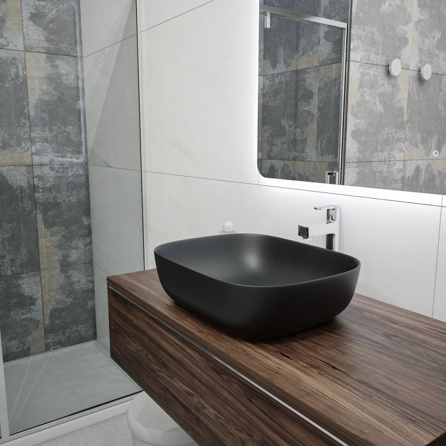 Раковина накладная Alpen Elegant ALP2450392 50 см