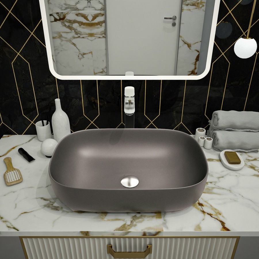 Раковина накладная Alpen Elegant ALP2450396 60 см
