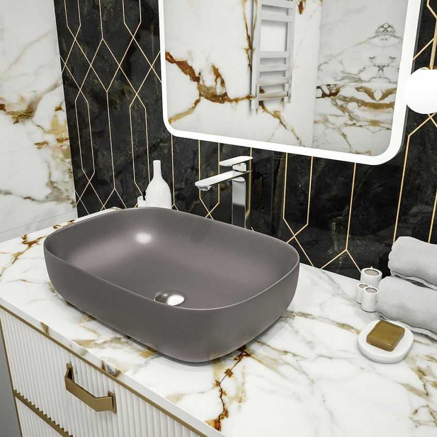Раковина накладная Alpen Elegant ALP2450396 60 см