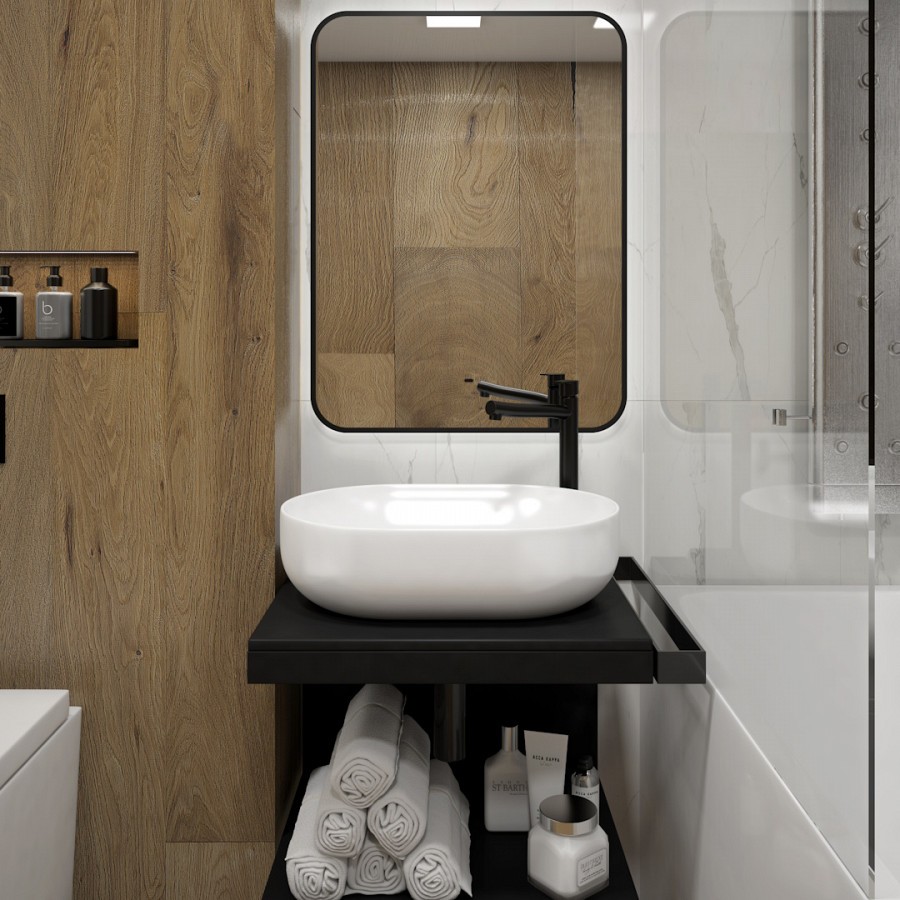 Раковина накладная Alpen Elegant ALP2450208 48 см