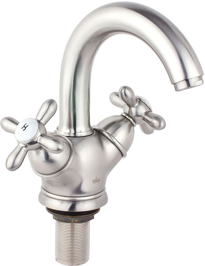 Смеситель для раковины Timo Ritz 0141FN silver