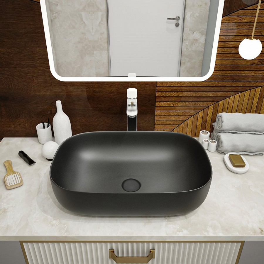 Раковина накладная Alpen Elegant ALP2450397 60 см