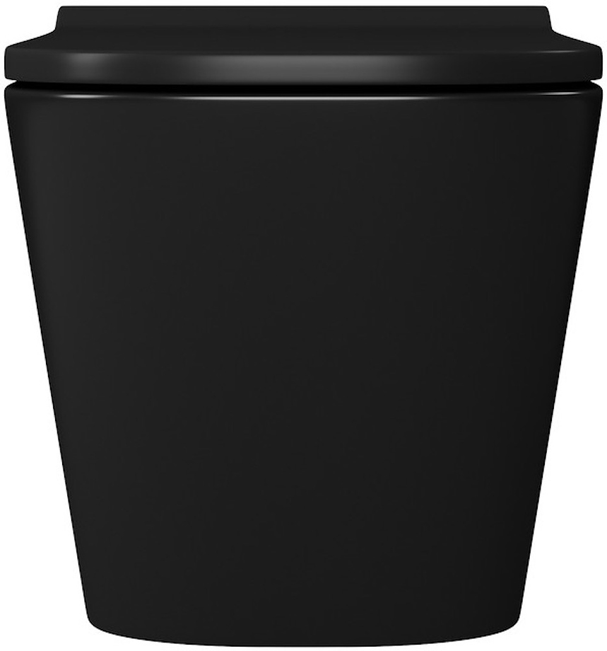 Унитаз подвесной D&K Berlin DT1436025 безободковый, черный