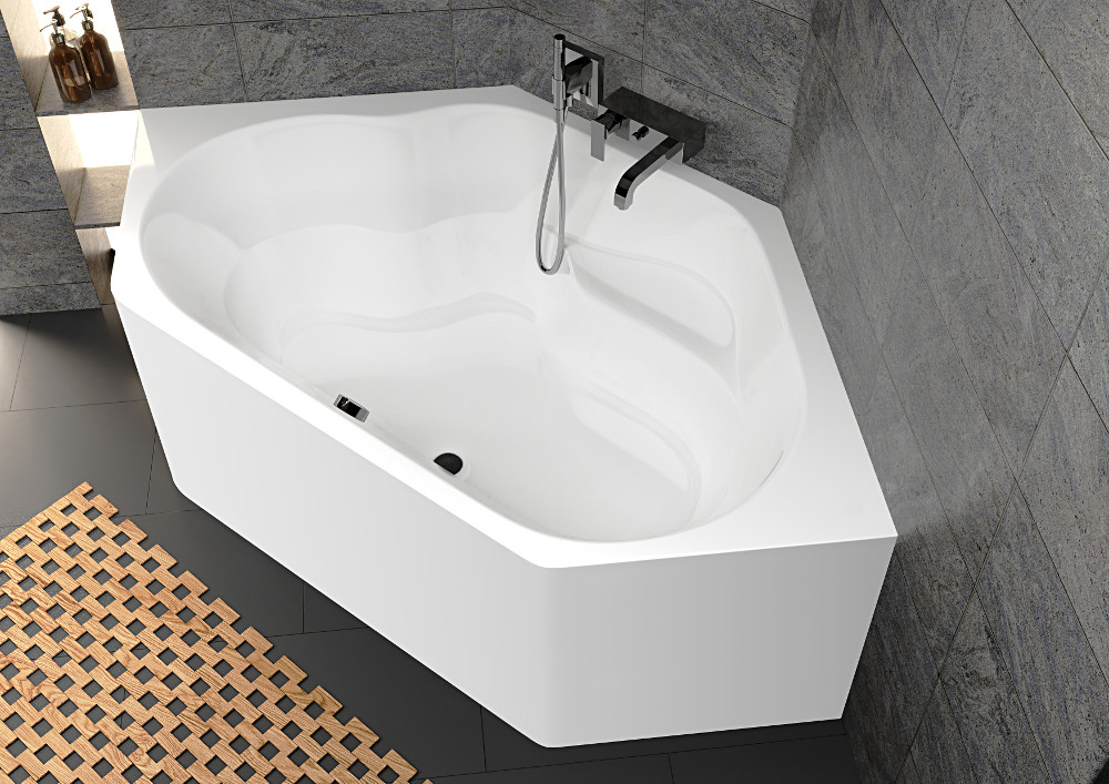 Акриловая ванна RIHO Winnipeg Plug & Play 145х145