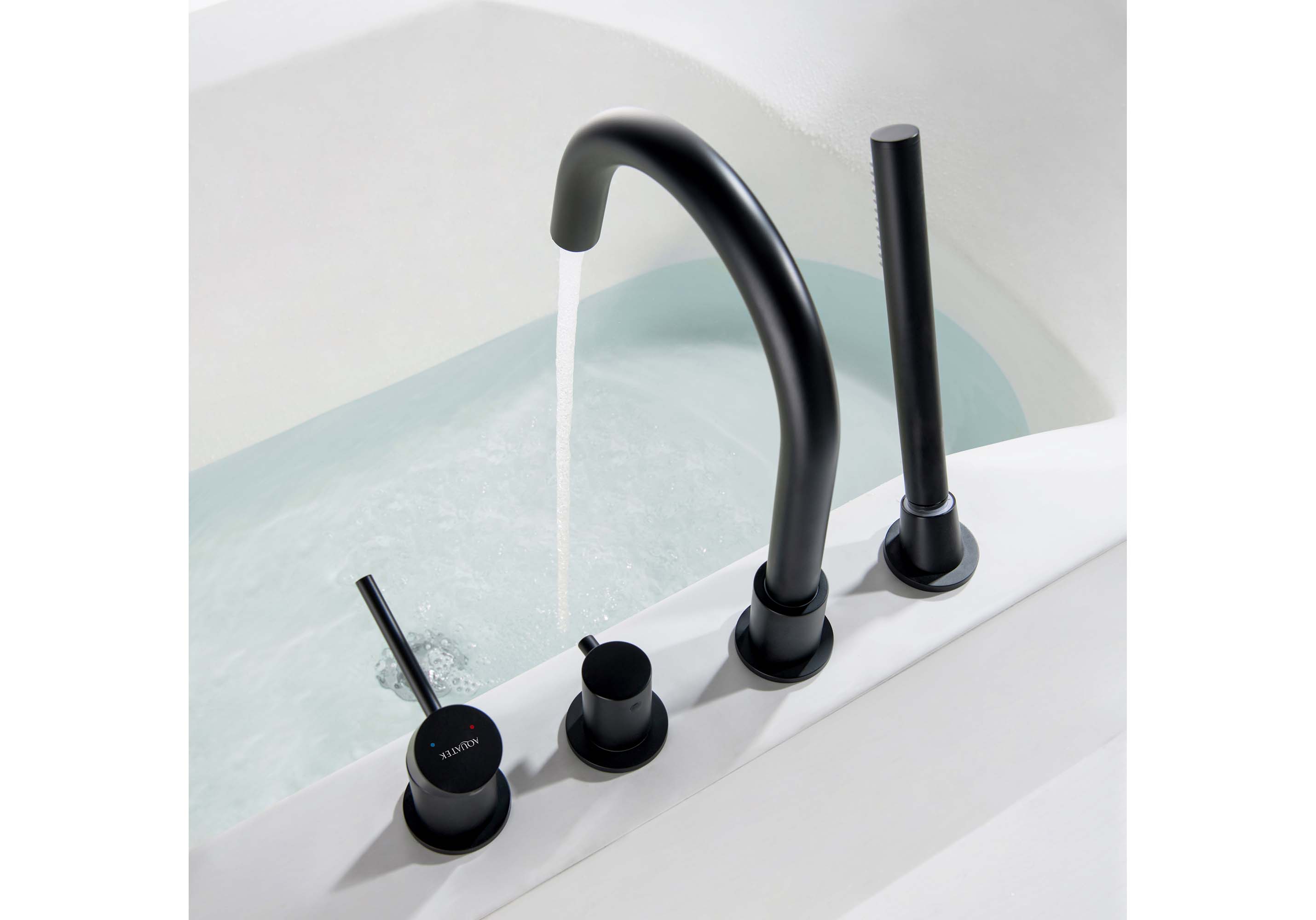 Смеситель Aquatek Европа AQ1348MB на борт ванны