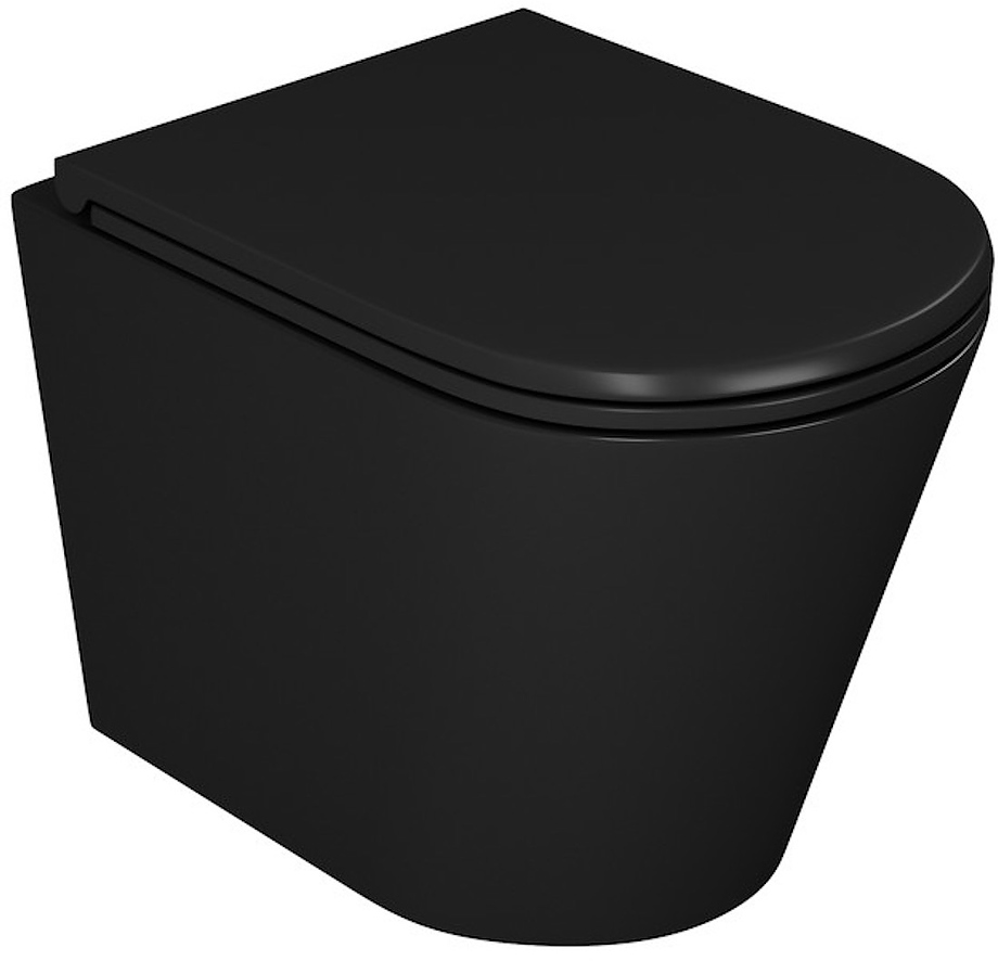 Унитаз подвесной с инсталляцией, сиденьем и клавишей смыва D&K DS1022502