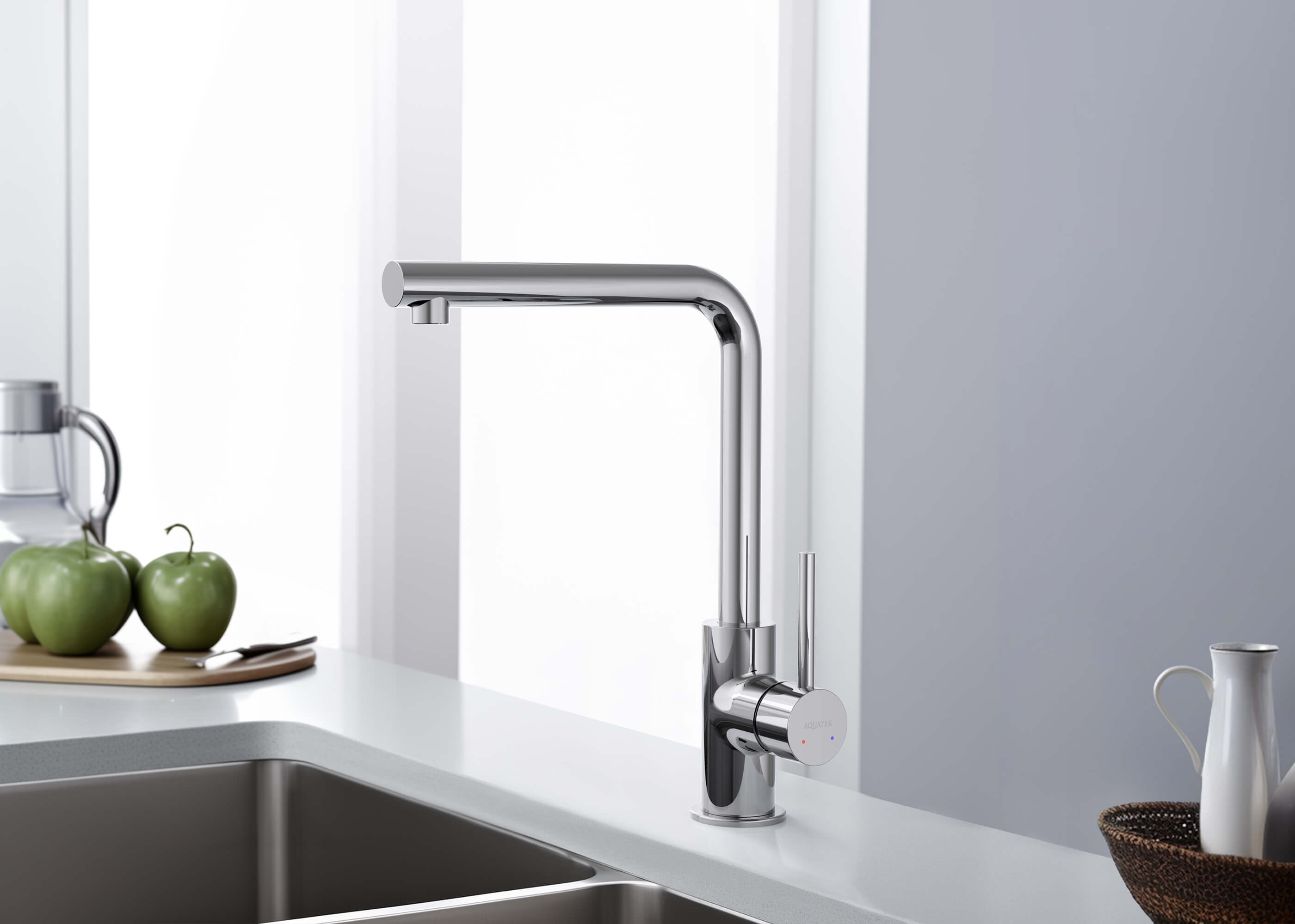Смеситель Aquatek Европа AQ1380CR для кухни