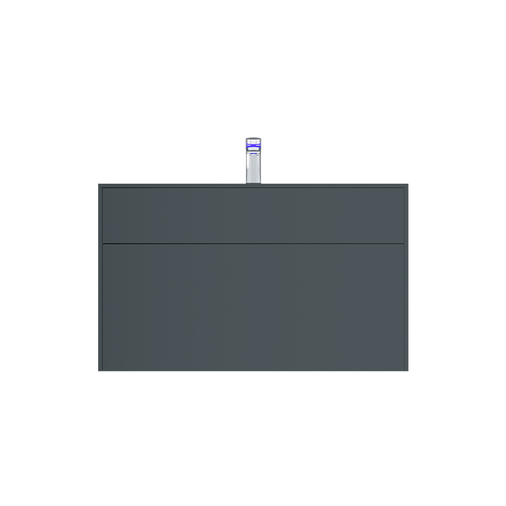 Тумба под раковину подвесная AM.PM Inspire V2.0 100 см графит матовый