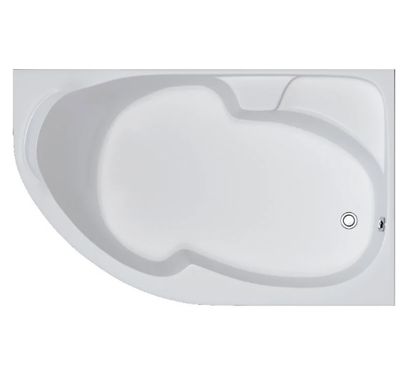 Ванна акриловая 1MarKa Diana 150x90 см R Премиум
