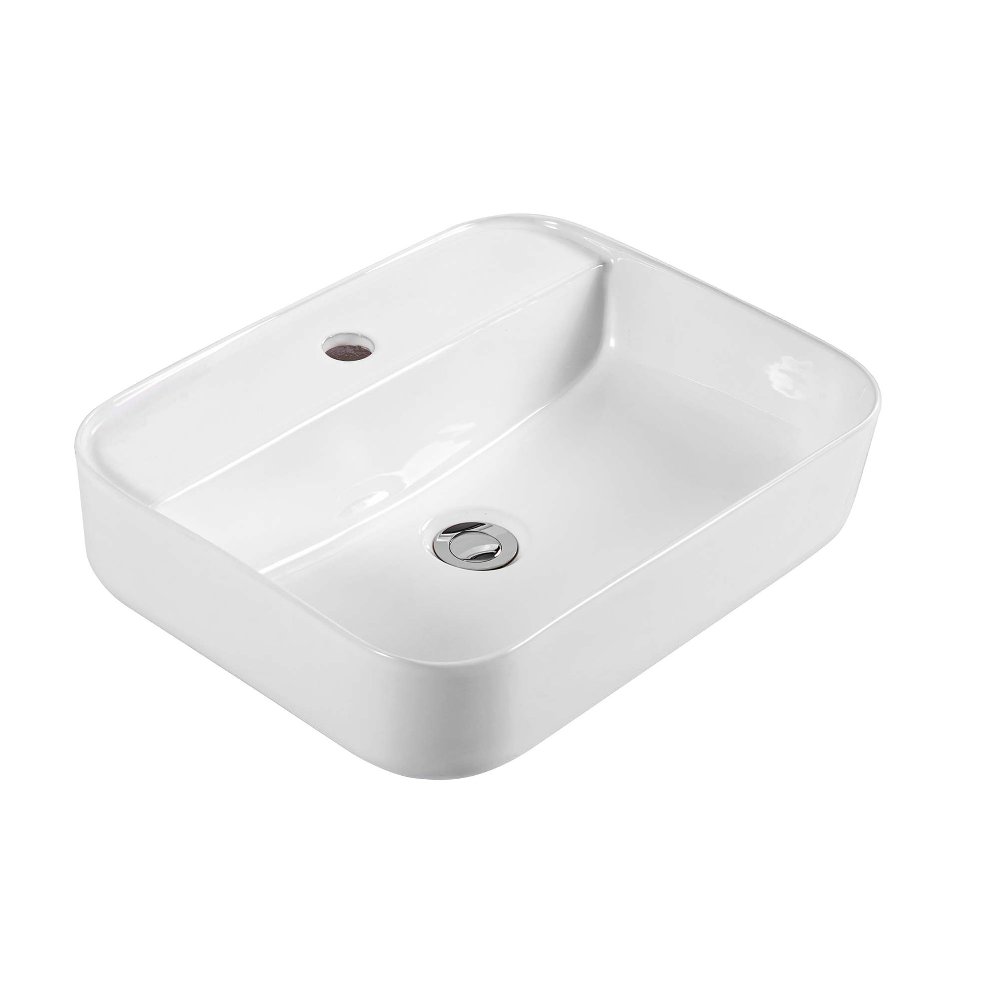 Раковина накладная Aquatek Вега AQ5506-MW белый матовый