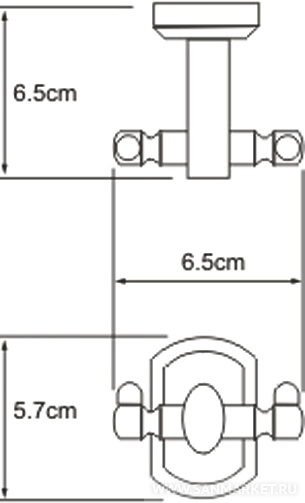 Крючок Wasserkraft Oder K-3023D