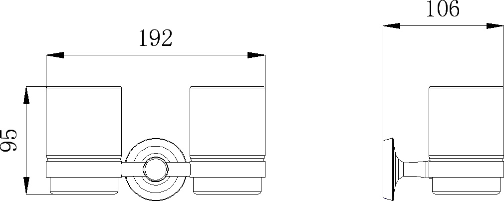 Стакан двойной Rush Balearic BA39320