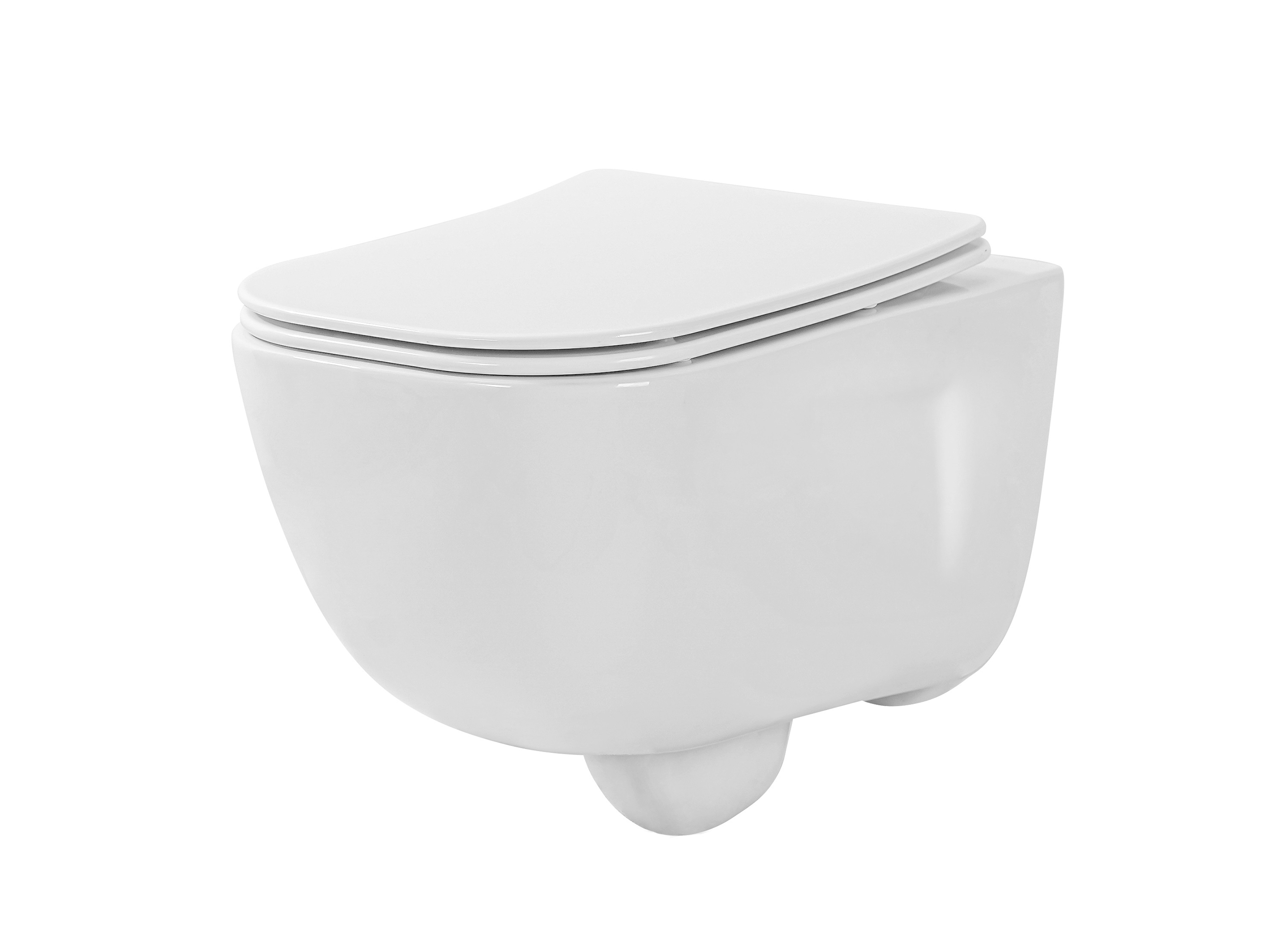 Унитаз подвесной безободковый Aquatek Дива AQ2012B-00 с функцией биде