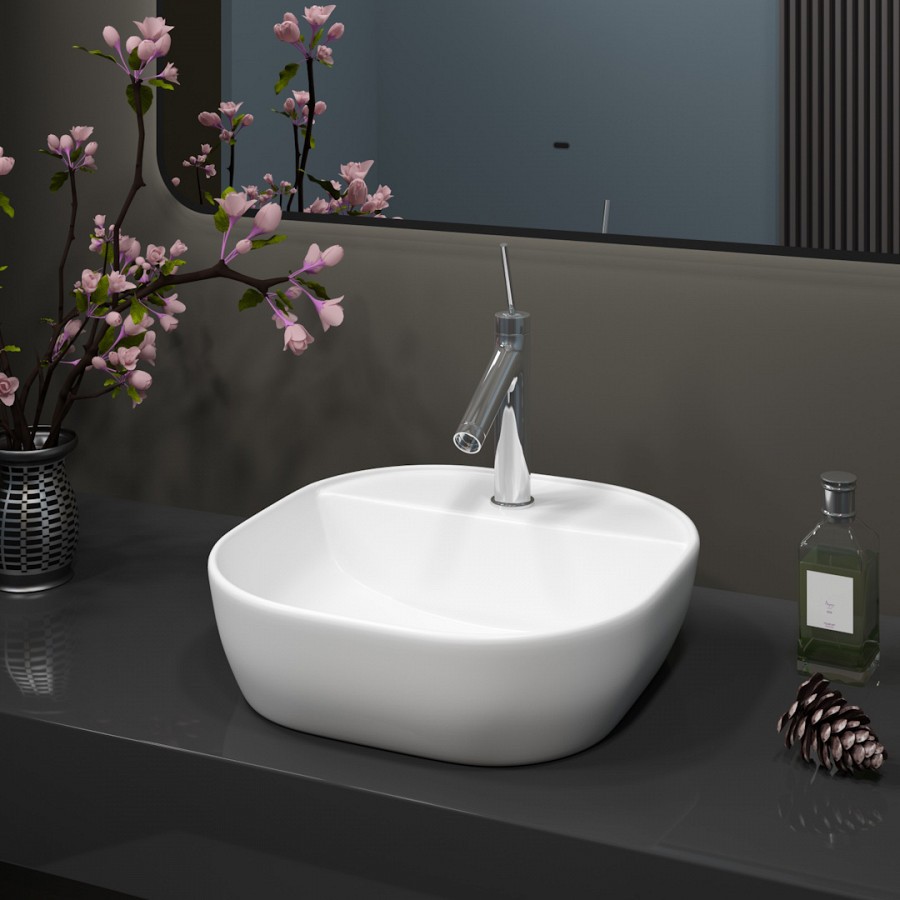 Раковина накладная Alpen Elegant ALP2450207 40 см