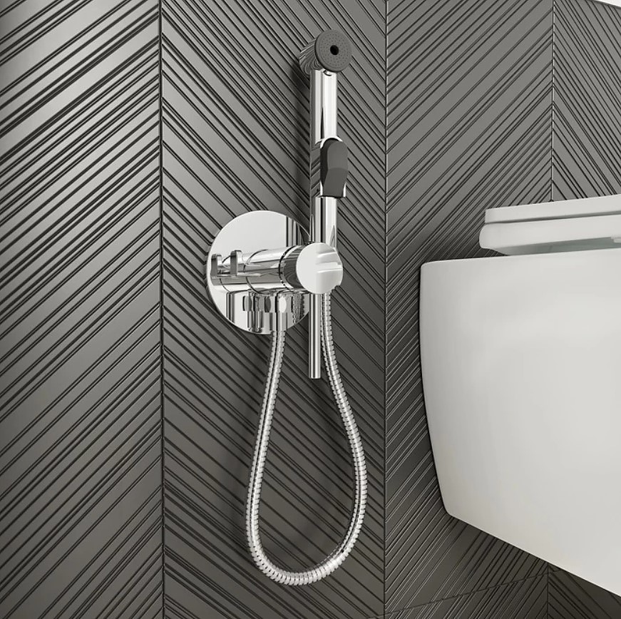 Смеситель с гигиеническим душем Iddis Axes 003SBR0i08