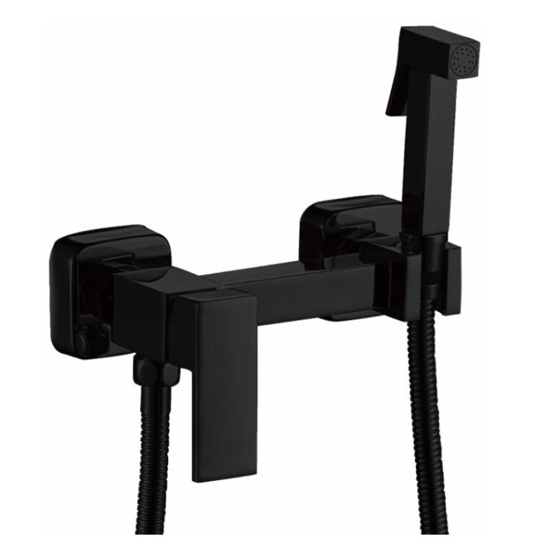 Гигиенический душ со смесителем Haiba HB5513-7, черный