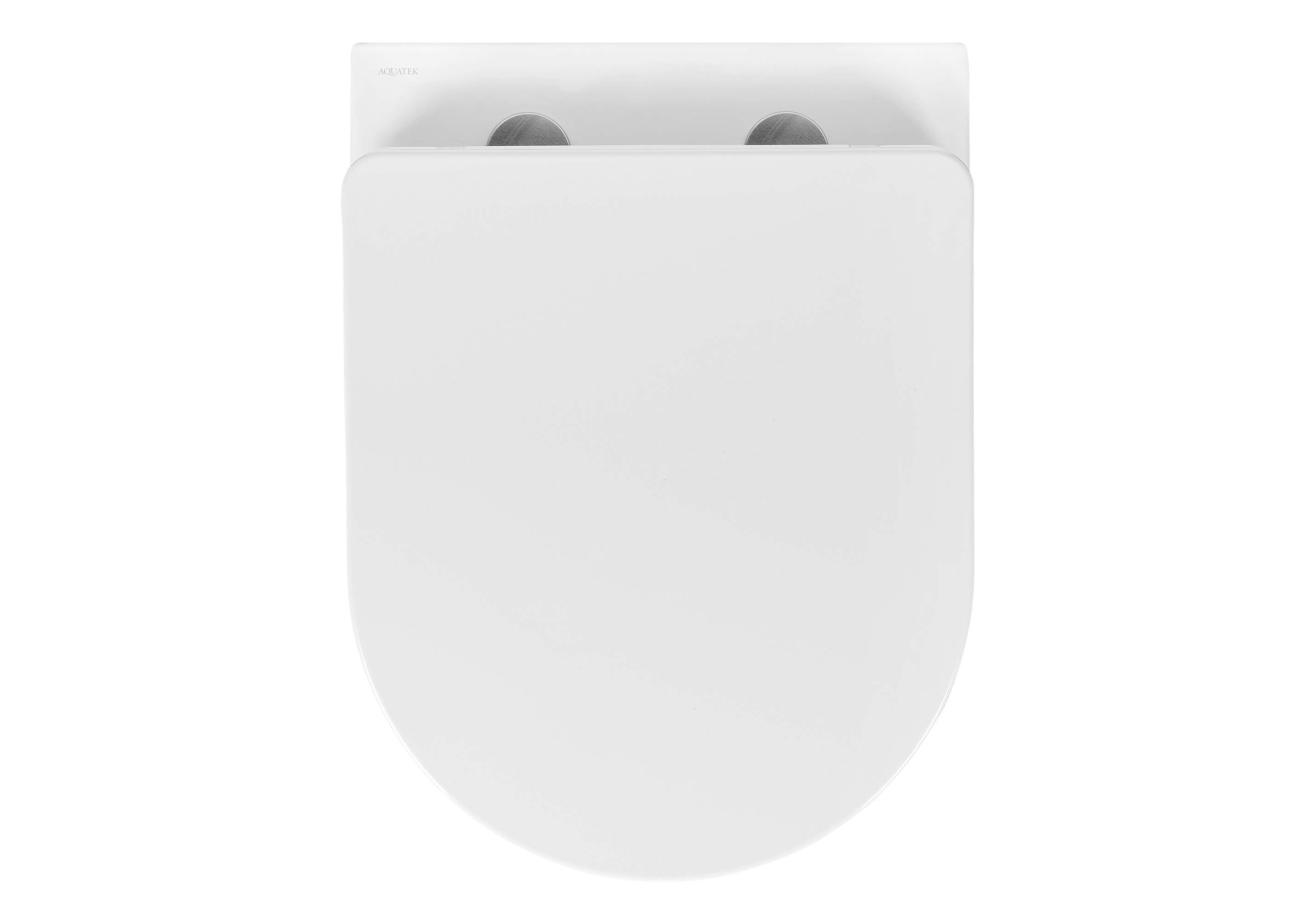 Унитаз подвесной безободковый Aquatek Мия AQ2004T-00 с сиденьем Soft Close