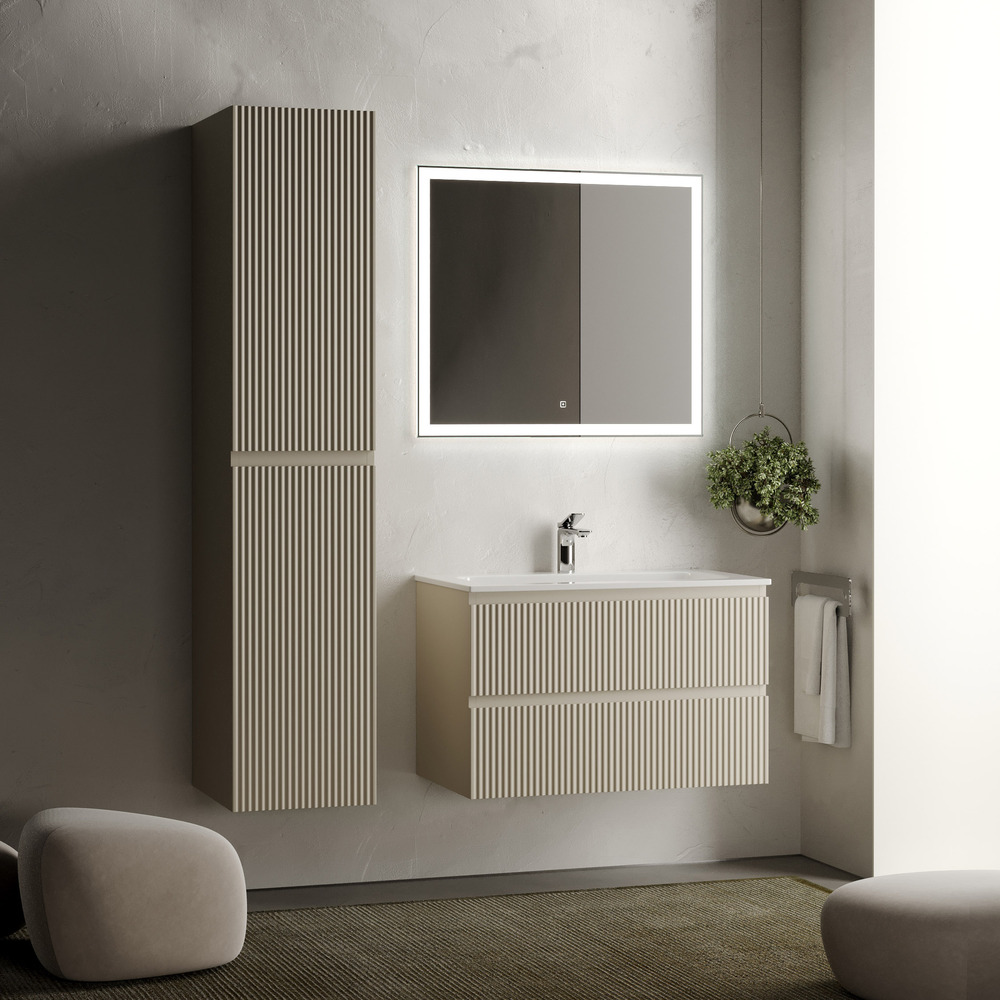 Тумба под раковину Sancos Snob R 80 см, Beige