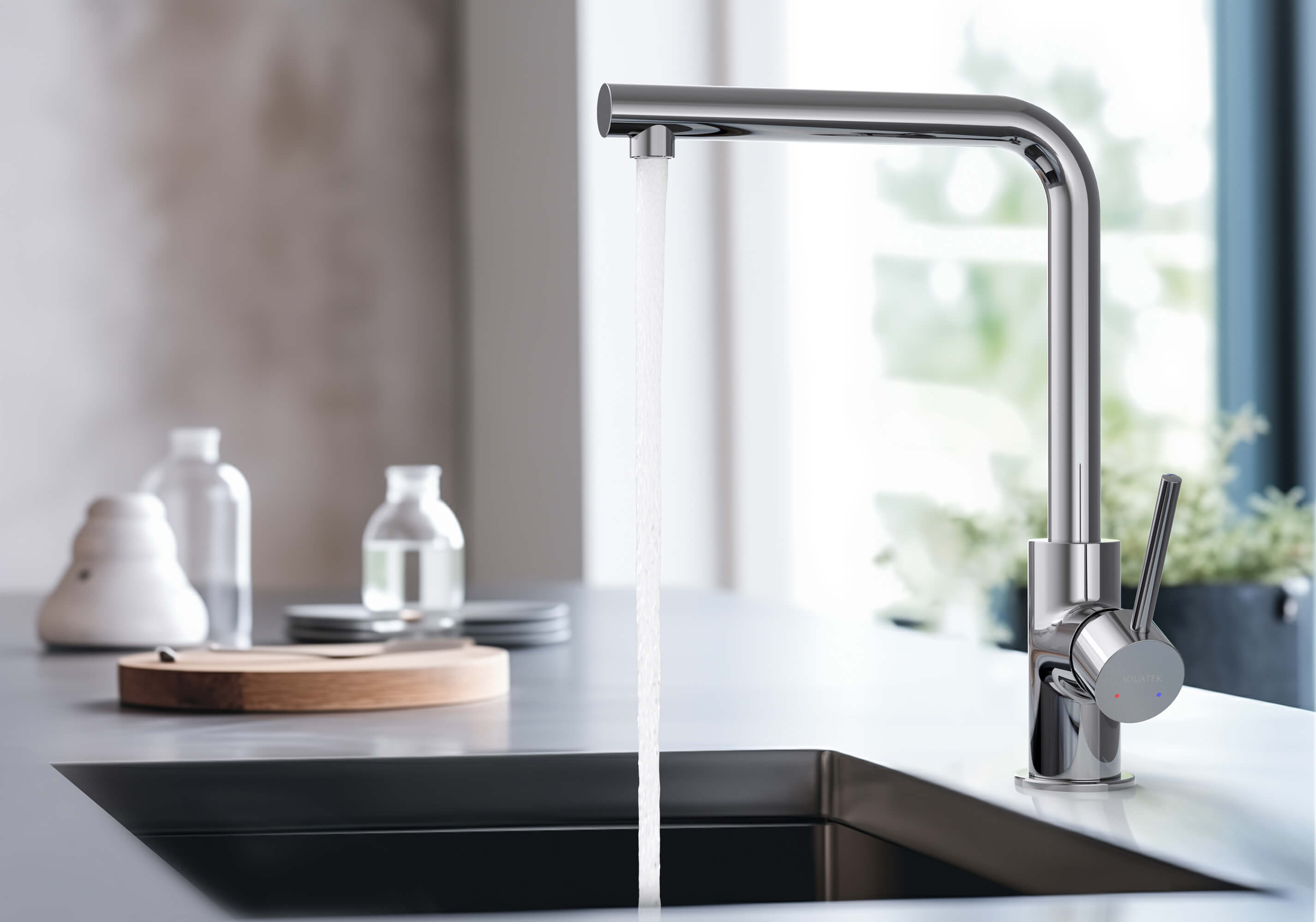 Смеситель Aquatek Европа AQ1380CR для кухни