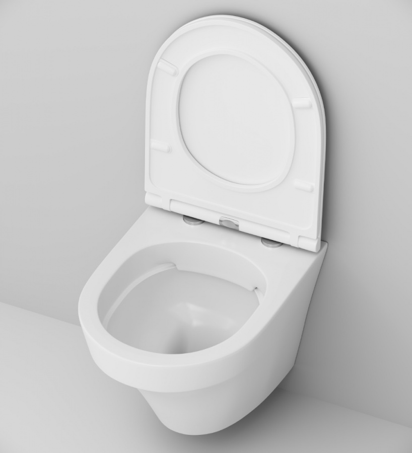 Инсталляция с подвесным унитазом AM.PM Spirit 2.0 FlashClean, с сиденьем микролифт и клавишей